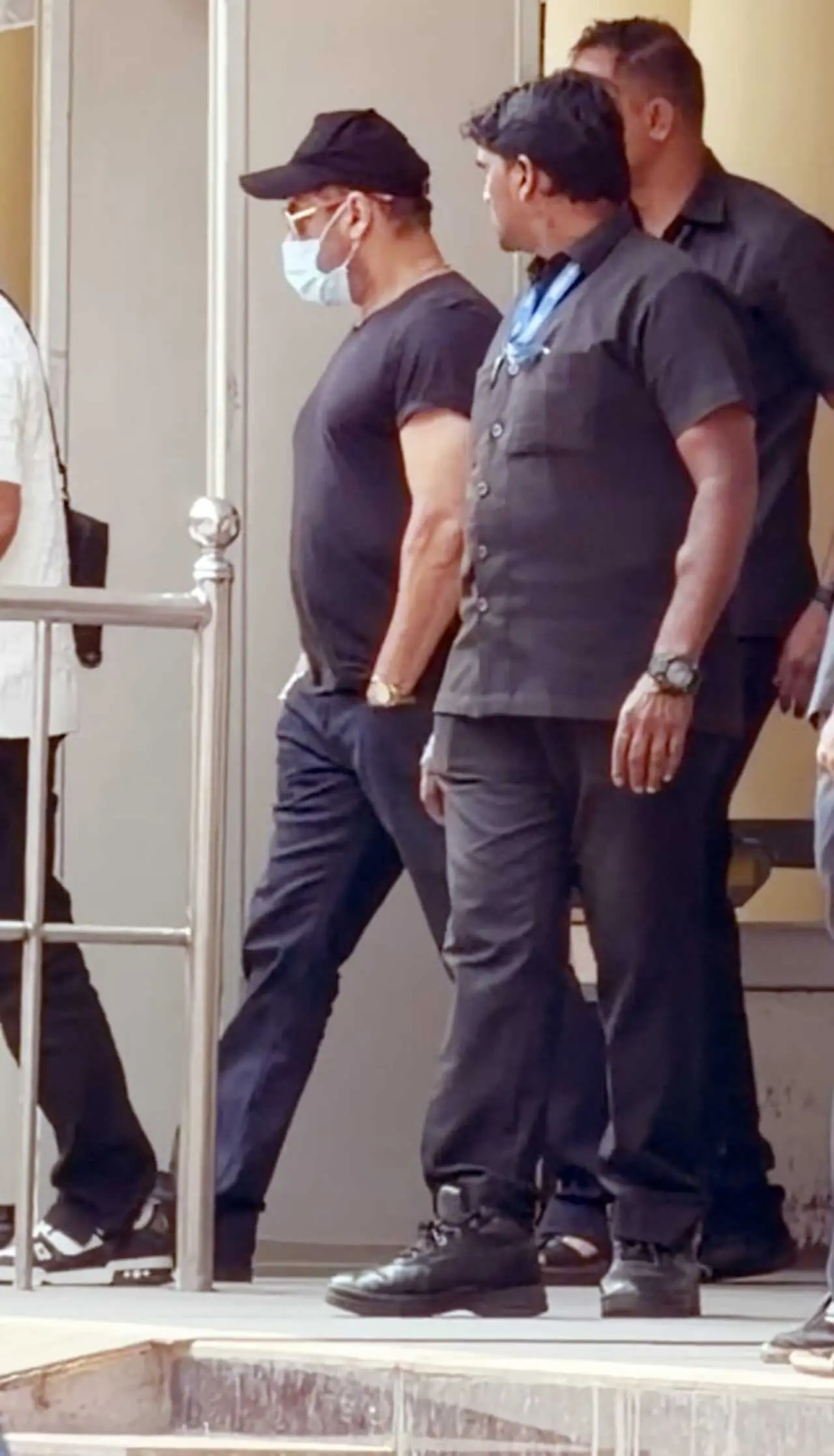 Salman Khan also arrived at the hospital soon after father Salim Khan was hospitalised on Tuesday morning.